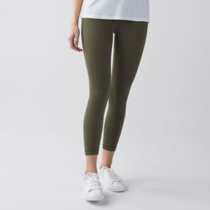 Lululemon High Times Pants in Fatigue Green